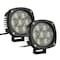 Race Sport Hd Series 4.3In 35W/5,000Lm Round Cree Led Spot Light (Pair) Pr RS-4CREE-35W-2 - alternate 2
